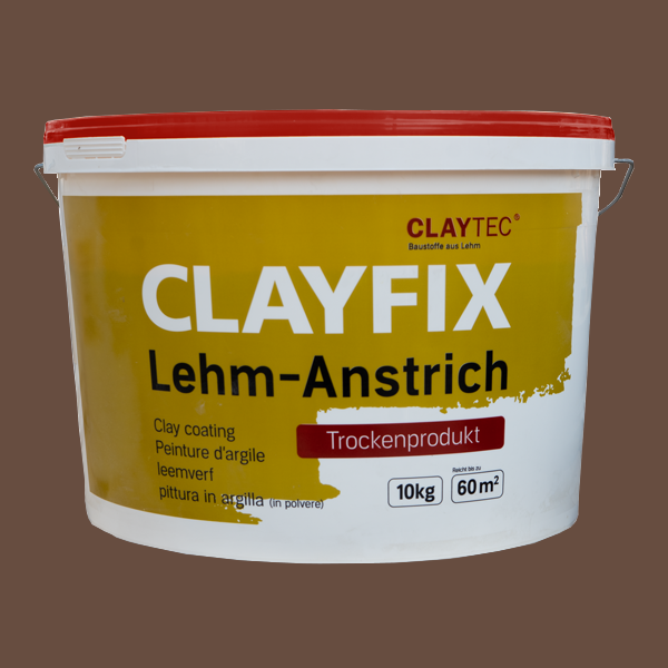 ClayFix Lehm-Anstrich, Siena-Braun-1.0, Farbraum   